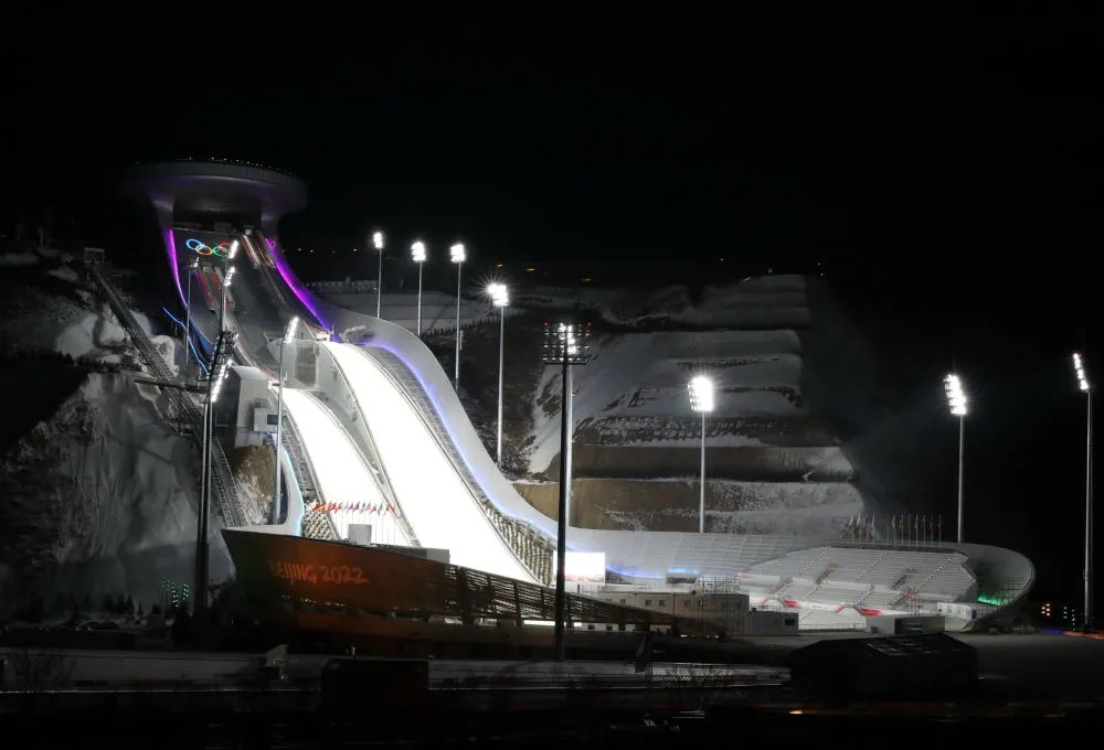 衛(wèi)星見證，這里如何變身“冬奧小城”