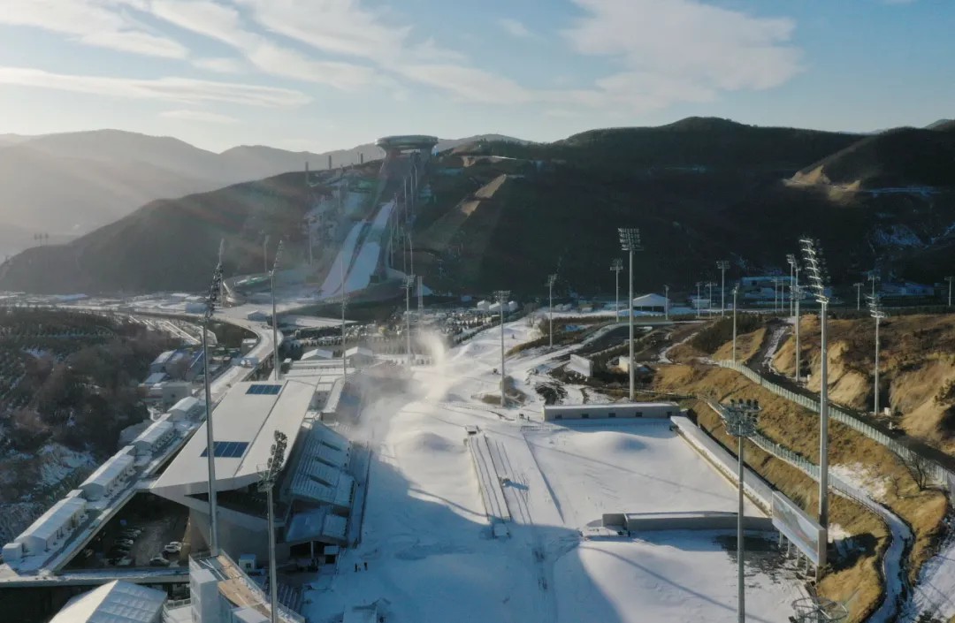 衛(wèi)星見證，這里如何變身“冬奧小城”