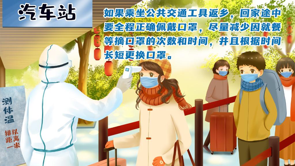 春運(yùn)進(jìn)行時(shí)，人在旅途如何做好防護(hù)？