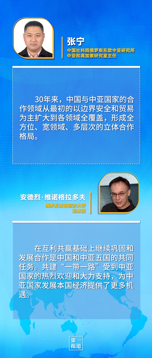 第一報(bào)道 | 建交三十年，習(xí)主席這樣評(píng)價(jià)與中亞五國(guó)關(guān)系