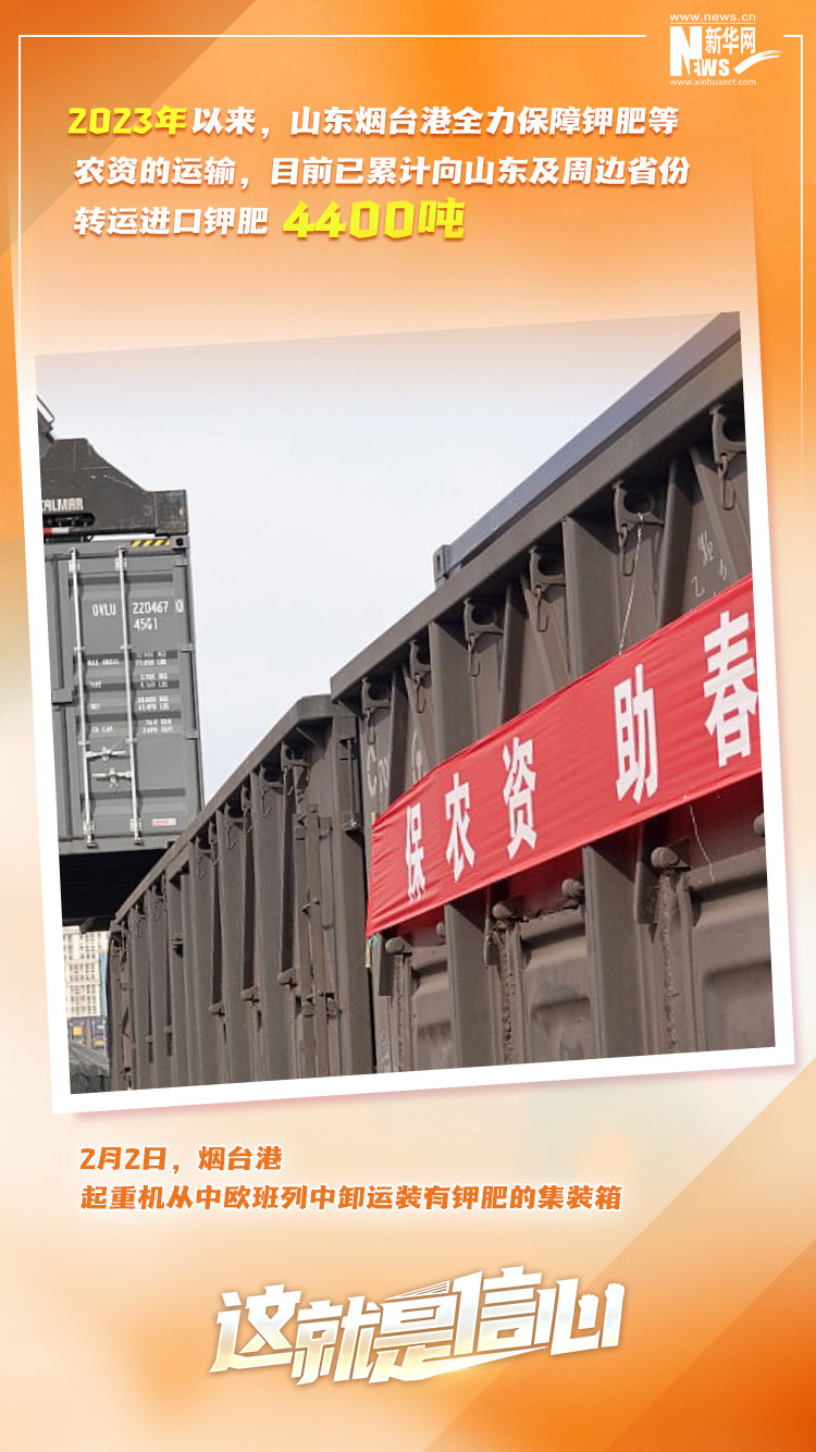 這就是信心｜實干爭春早，外貿(mào)樞紐貨運忙