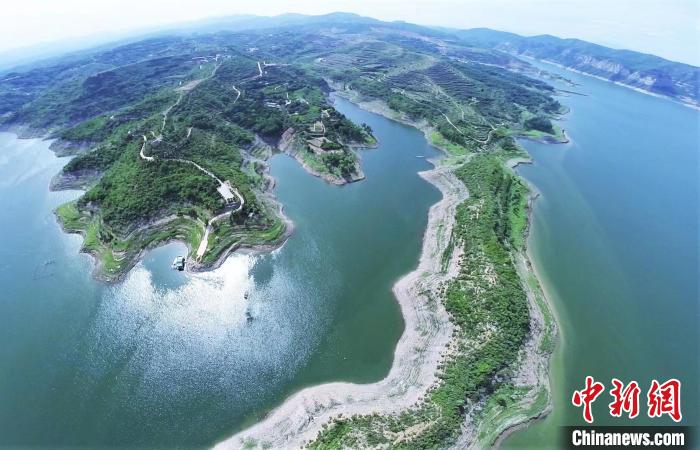 圖為航拍生態(tài)園現(xiàn)狀?！●T華 攝