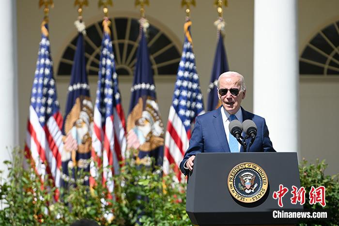 資料圖：美國(guó)總統(tǒng)拜登。 <a target='_blank' href='/' _fcksavedurl='/'><p  align=