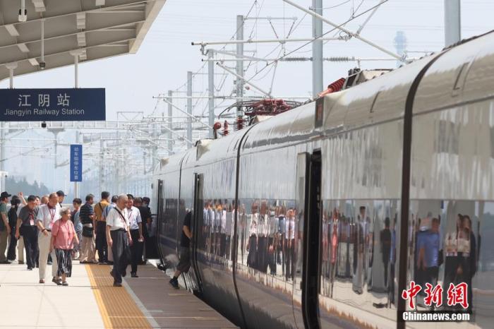 資料圖：高鐵列車。<a target='_blank' href='/'><p  align=