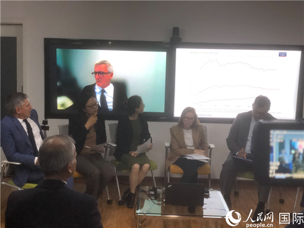 “向COP28注入動力”研討會現(xiàn)場。 人民網(wǎng)記者 趙健攝