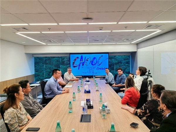 座談會(huì)現(xiàn)場(chǎng)。中海油巴西公司供圖