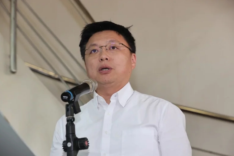 圖為趙天麟。圖片來源：臺(tái)灣《聯(lián)合報(bào)》劉學(xué)圣攝。