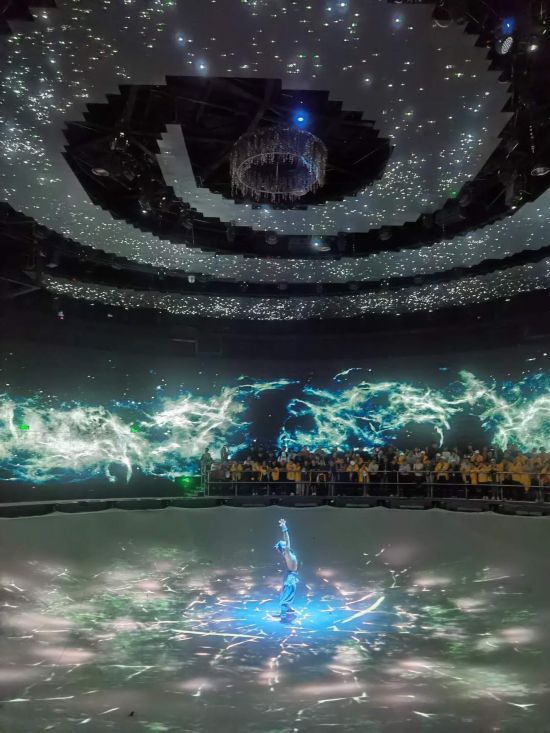 　　《天釀》演出場景。本報記者常雯宜攝