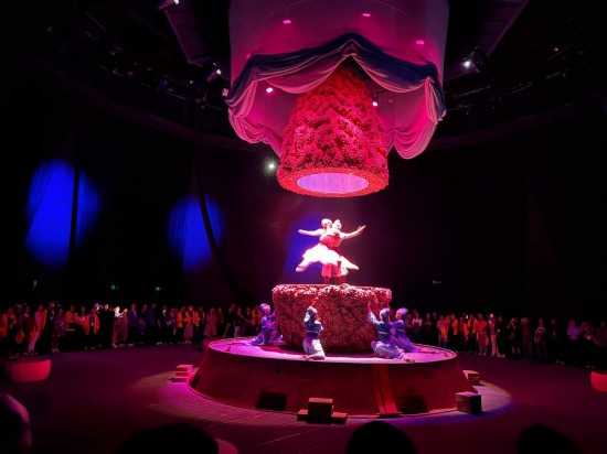 　　《天釀》演出場景。本報記者劉書文攝