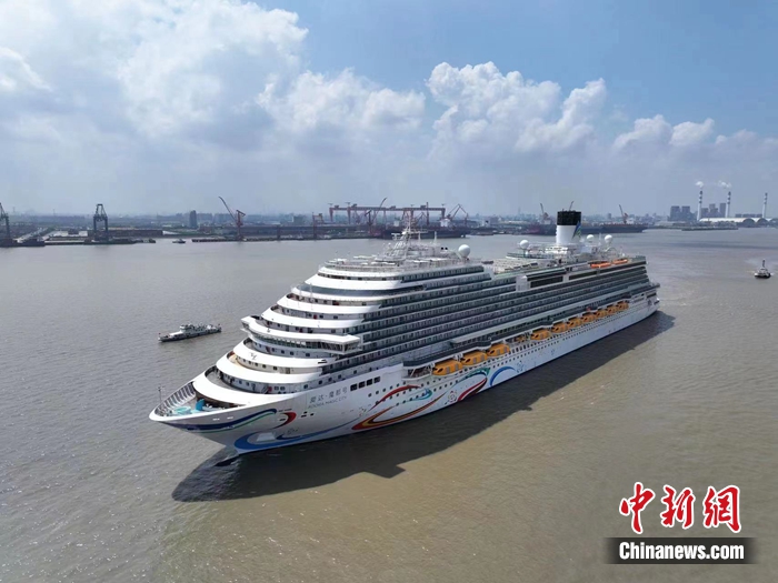 外高橋造船供圖。