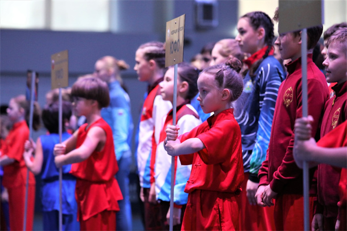 2023年俄羅斯杯暨全俄武術(shù)錦標賽開幕式現(xiàn)場。駐俄羅斯大使館供圖