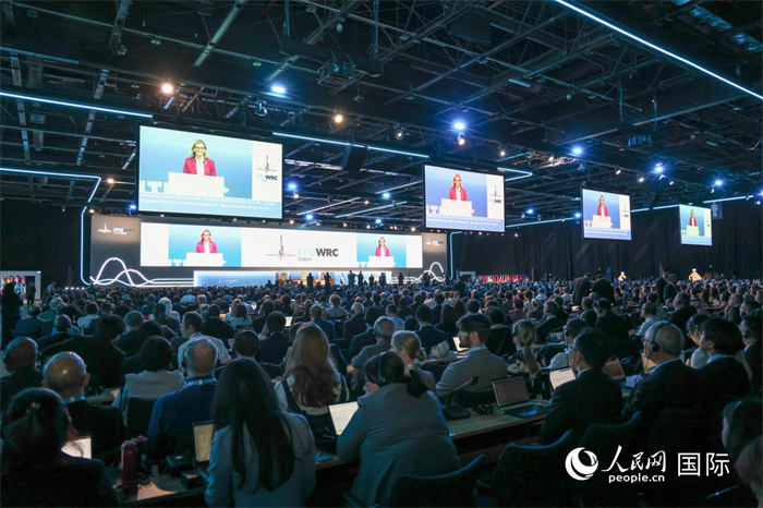 2023年世界無線電通信大會開幕式現(xiàn)場。人民網(wǎng)記者 任皓宇攝