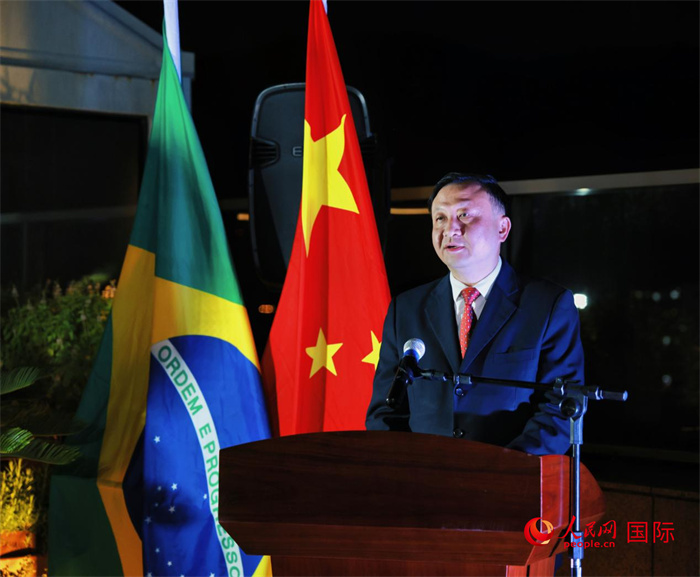 上海市副市長(zhǎng)華源發(fā)表致辭。人民網(wǎng)記者宋亦然攝