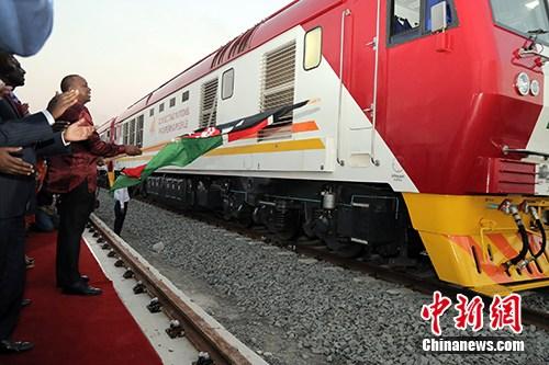 圖為2017年5月31日，蒙內(nèi)鐵路成功開通。<a target='_blank' href='/'><p  align=