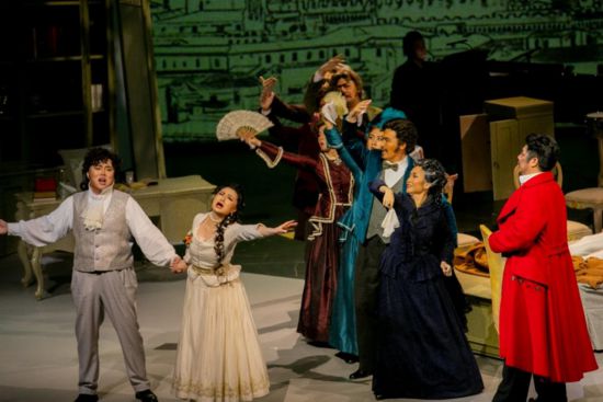 圖為《賈尼·斯基基》劇照。中國國家大劇院供圖。