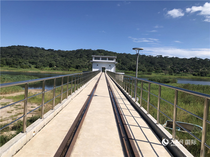 卡夫河供水項(xiàng)目。人民網(wǎng)記者 黃培昭攝