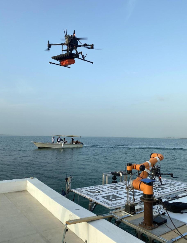 圖為飛鷹隊在比賽中。北京理工大學供圖