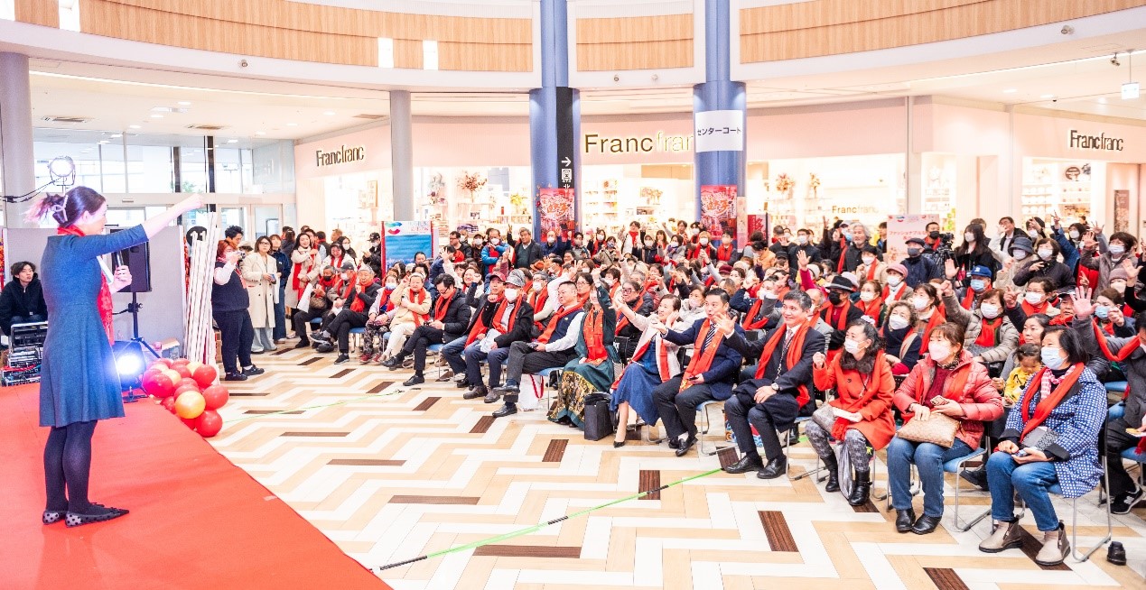 活動現(xiàn)場。中國駐大阪旅游辦事處供圖