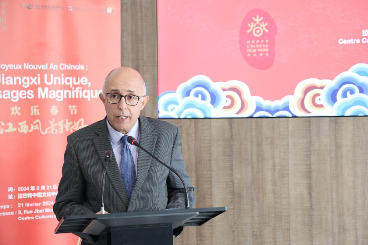 拉巴特文化藝術(shù)遺產(chǎn)復(fù)興協(xié)會(huì)主席德里希致辭?；艟z