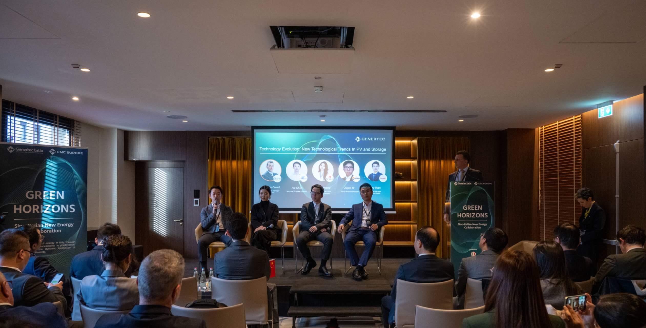 中方企業(yè)代表就新能源技術(shù)發(fā)展趨勢分享觀點。主辦方供圖