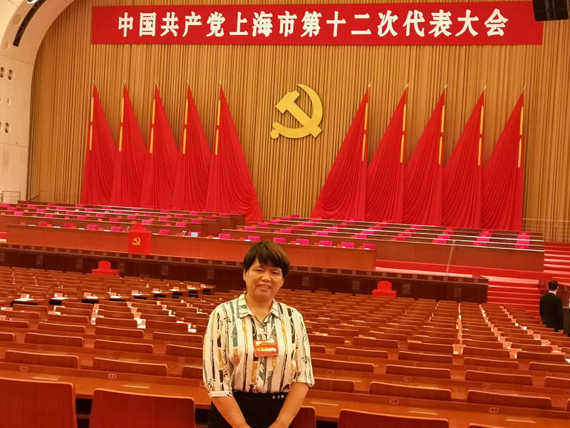 黨代表施鳳。受訪者供圖