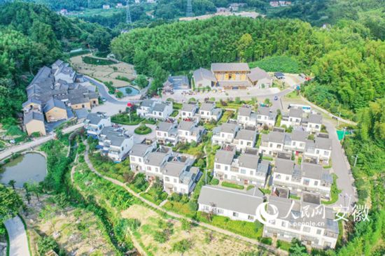 俯瞰大灣村。人民網(wǎng) 陳若天攝