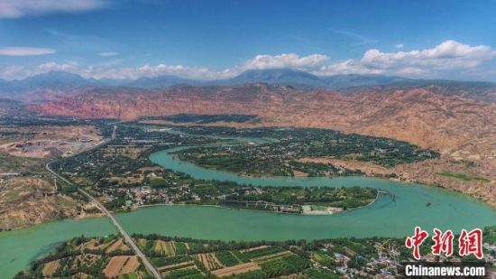 圖為青海省黃河流域。（資料圖）青海省水利廳 供圖