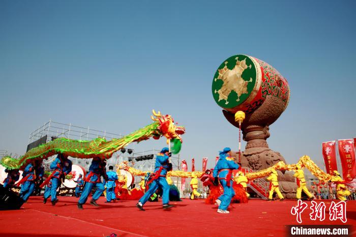 圖為青海省海東市文化藝術(shù)展示。(資料圖) 海東市文體旅游廣電局 供圖