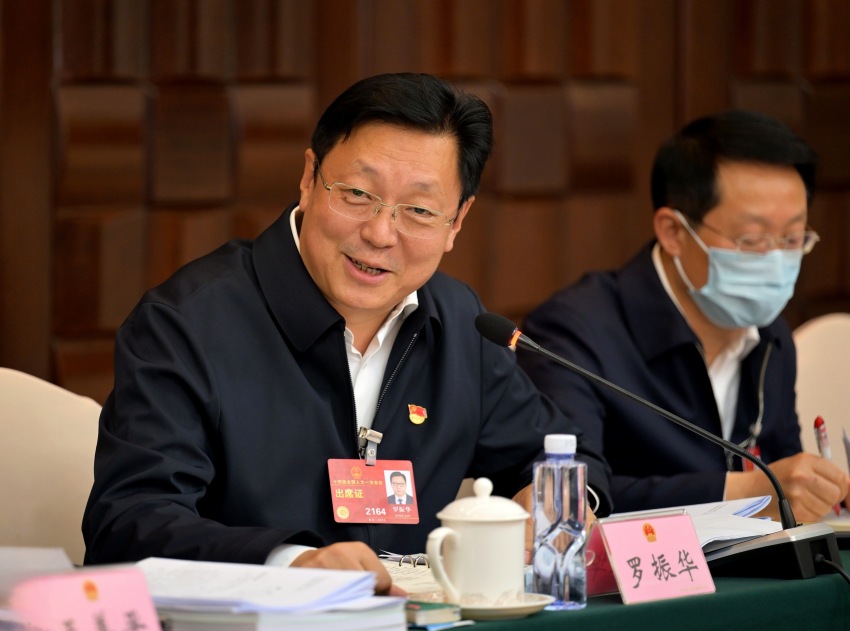 全國人大代表羅振華。