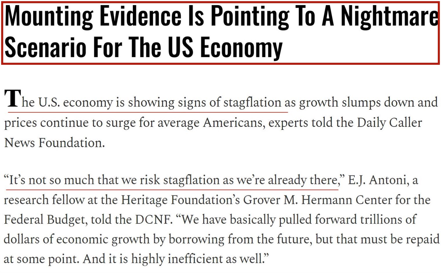 說到美國經(jīng)濟 超過四成的美國人用了這個詞！