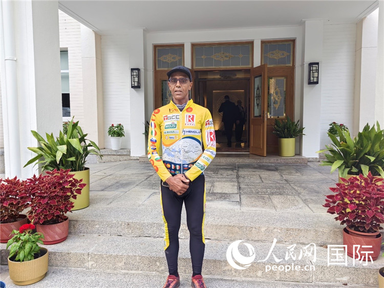 9月6日，卡里姆·穆斯塔在摩洛哥駐華大使官邸。人民網(wǎng)記者 王晶攝