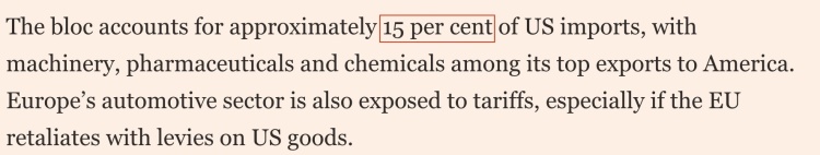 深觀察丨“只要團(tuán)結(jié)，歐盟反制美國的王牌很多”