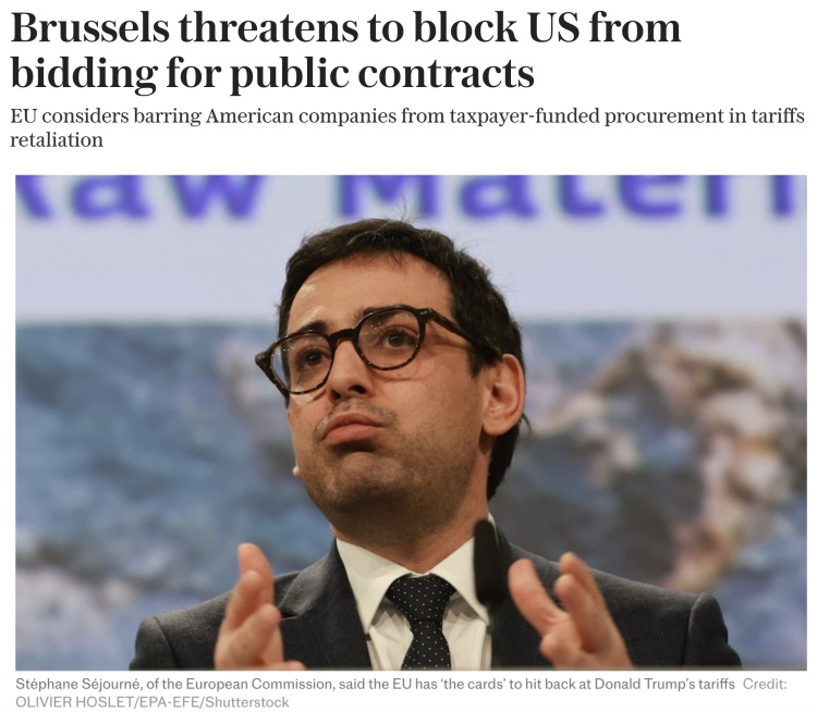 深觀察丨“只要團(tuán)結(jié)，歐盟反制美國的王牌很多”