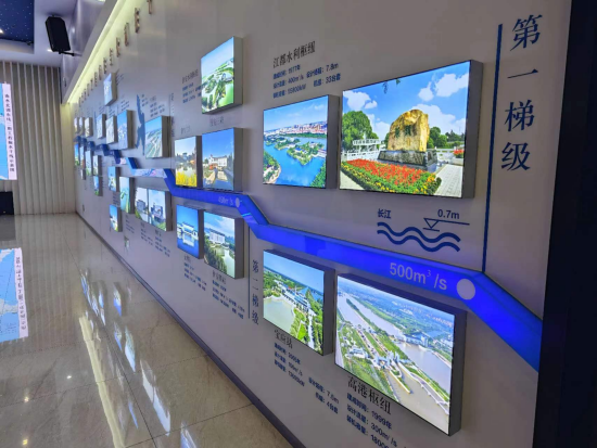 長(zhǎng)江水跨越13級(jí)“階梯”一路北上。人民網(wǎng)記者 黃鈺攝