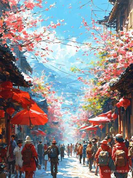 【巳巳如意萬象新】漫評丨紅紅火火中國年，照見新年新圖景