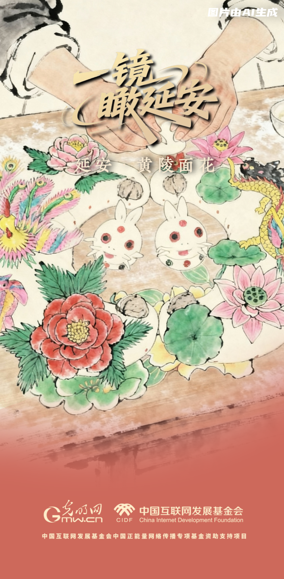 【一鏡瞰延安·AI海報】跟著這些非遺文化，感受老區(qū)風土人情