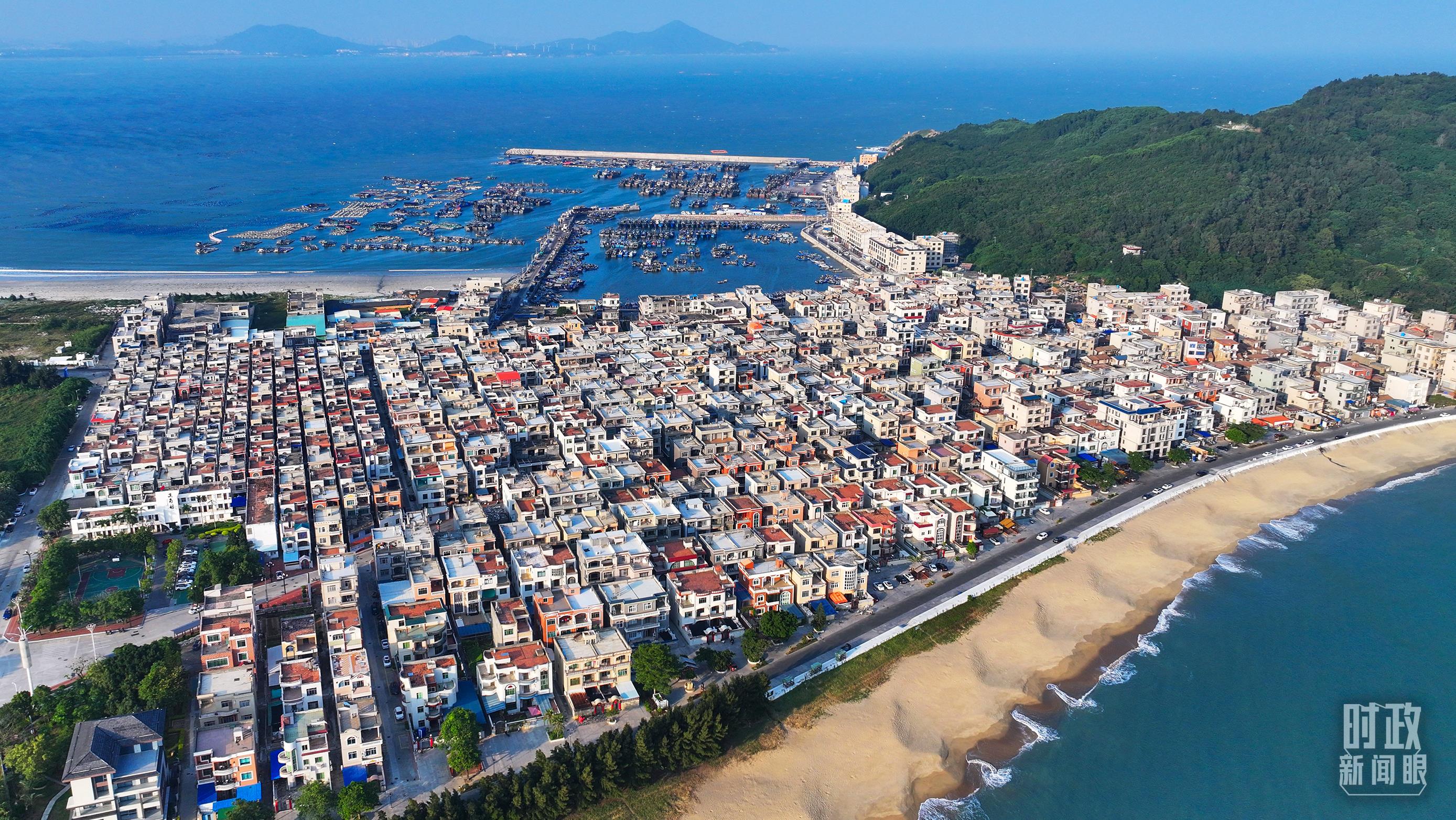 △澳角村。（總臺記者李鵬沖拍攝）