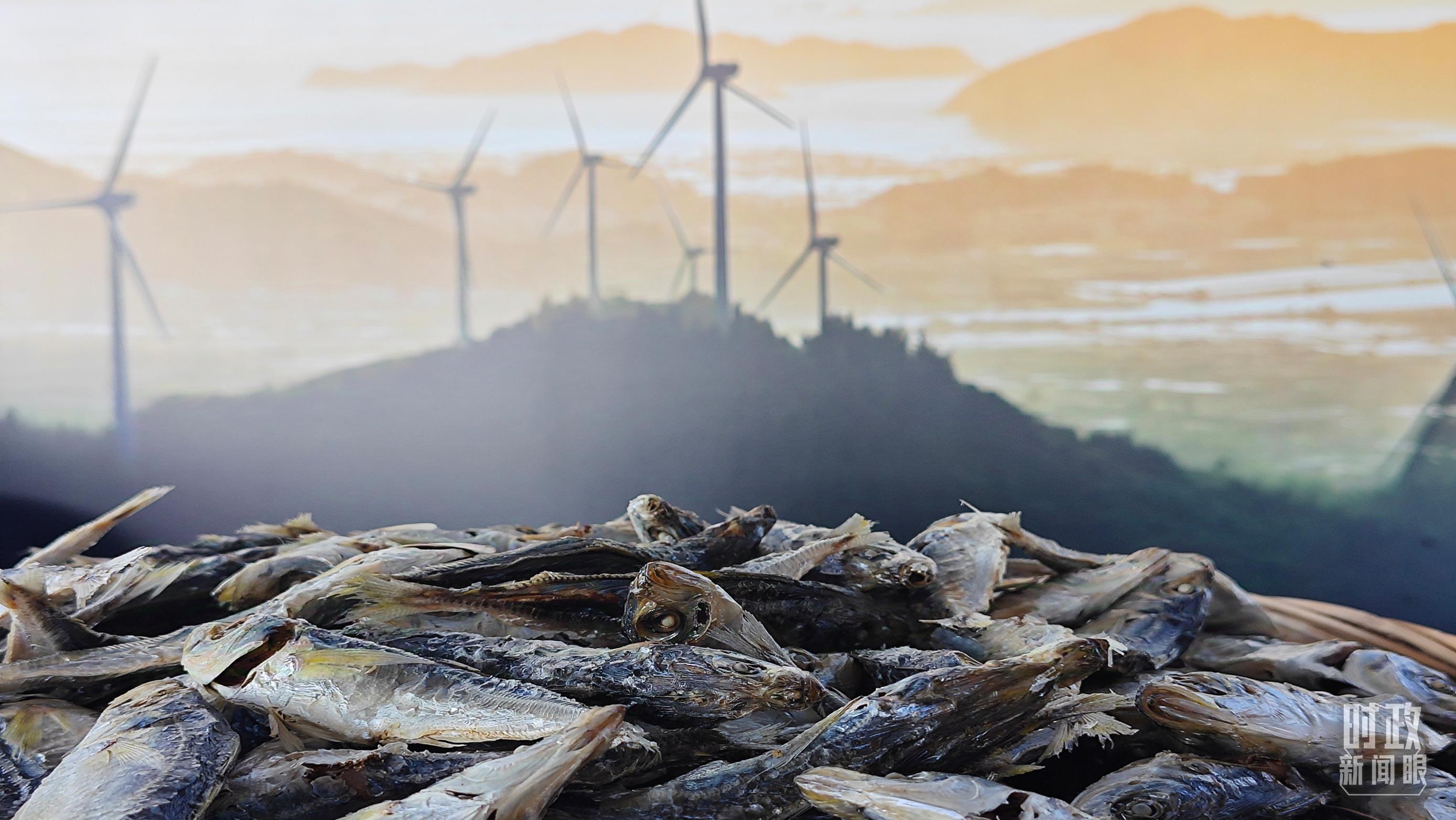 △澳角村的海產(chǎn)品。（總臺央視記者許永松拍攝）