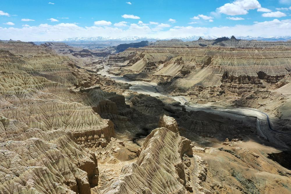 航拍土林。旦真攝