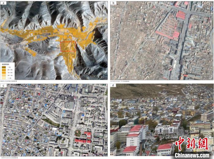 災(zāi)后重建區(qū)群眾住房條件得到根本性改善監(jiān)測(cè)結(jié)果。中科院空天院 供圖