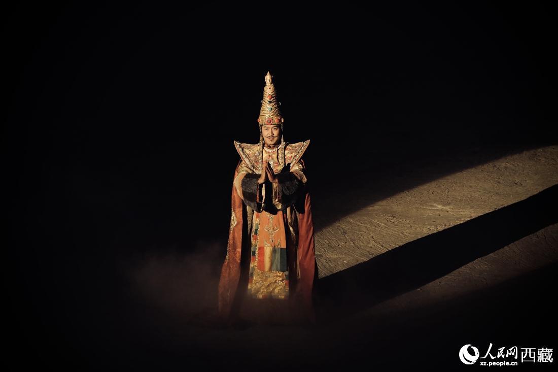 試演現場。人民網次仁羅布攝