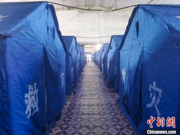 那曲火車(chē)站集中健康監(jiān)測(cè)點(diǎn)?！≈袊?guó)鐵路青藏集團(tuán)有限公司拉薩車(chē)務(wù)段 供圖