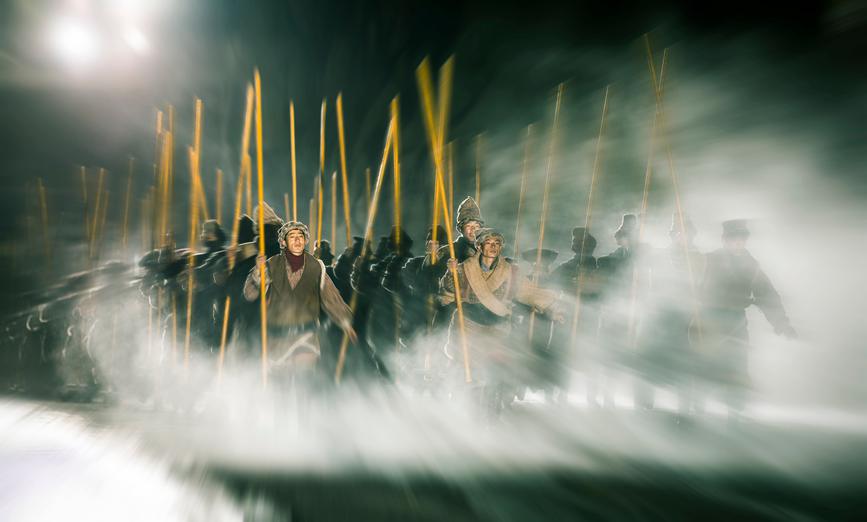 演出現(xiàn)場。蕭文松子攝