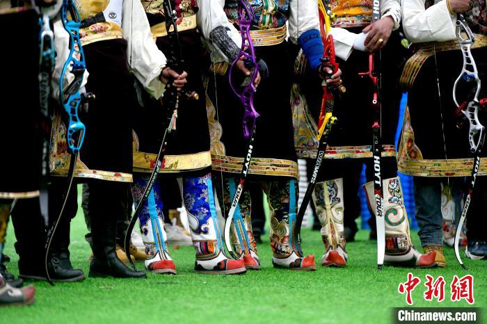 3月28日，參加響箭比賽的選手們?！±盍?攝