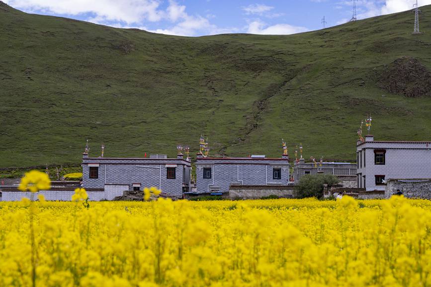 環(huán)境優(yōu)美的道布龍村一角。