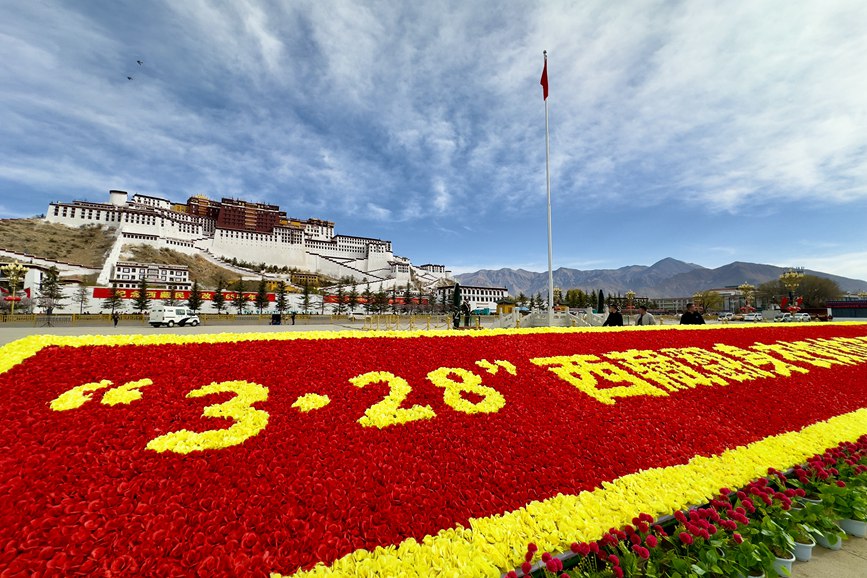 布達拉宮廣場。