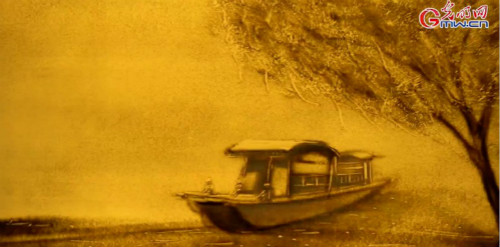 【沙畫】風(fēng)好正揚(yáng)帆，起航新時(shí)代