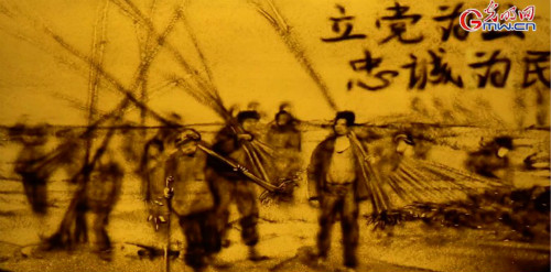 【沙畫】風(fēng)好正揚(yáng)帆，起航新時(shí)代