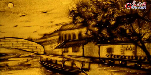 【沙畫】風(fēng)好正揚(yáng)帆，起航新時(shí)代