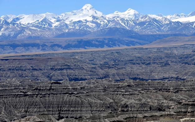 4月5日，西藏阿里札達(dá)土林。　李林 攝